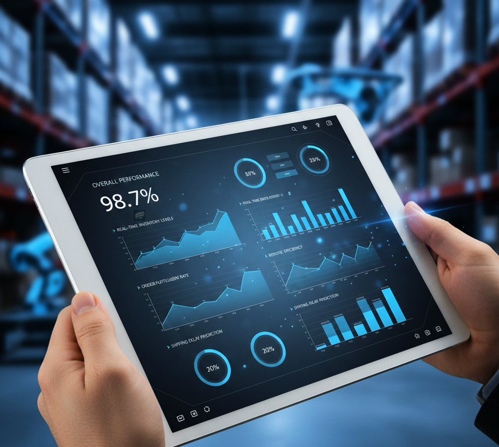 Muro de notas adhesivas clasificando riesgos en servicios de salud y nutrición (sin promesas médicas)